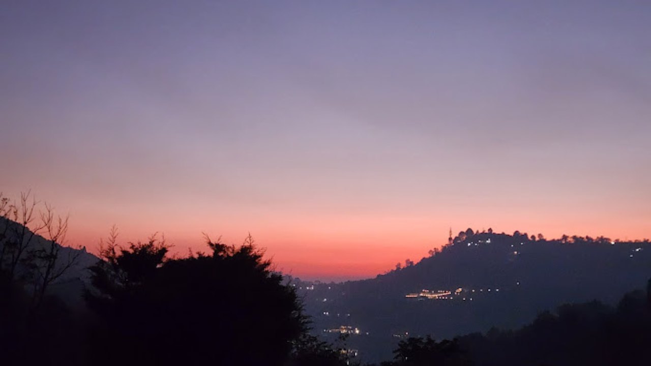 Moon Night View at cottages